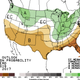The three-month precipitation outlook ain’t looking so good for California. Image: NOAA